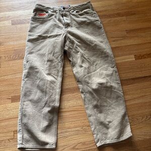 Empyre Beige Corduroy Pants 30